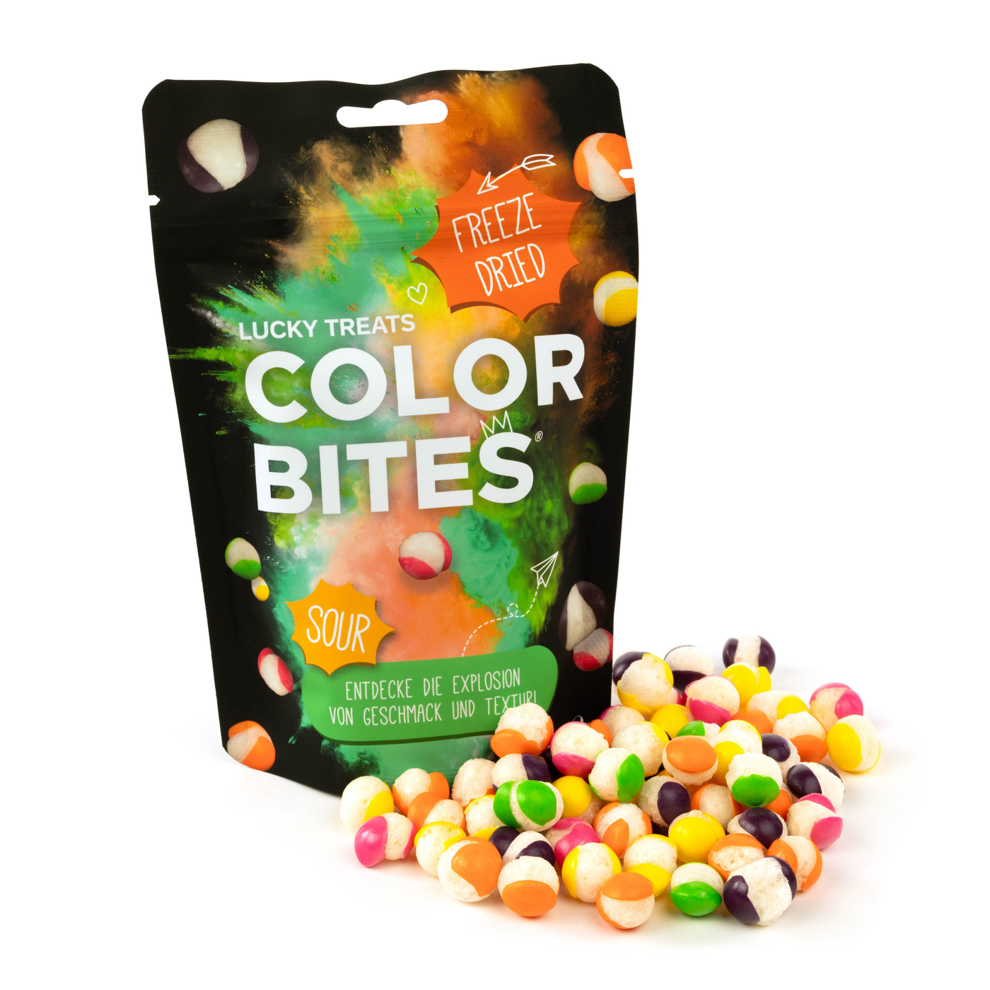 Freeze Dried Color Bites - Sour Bits - 100g