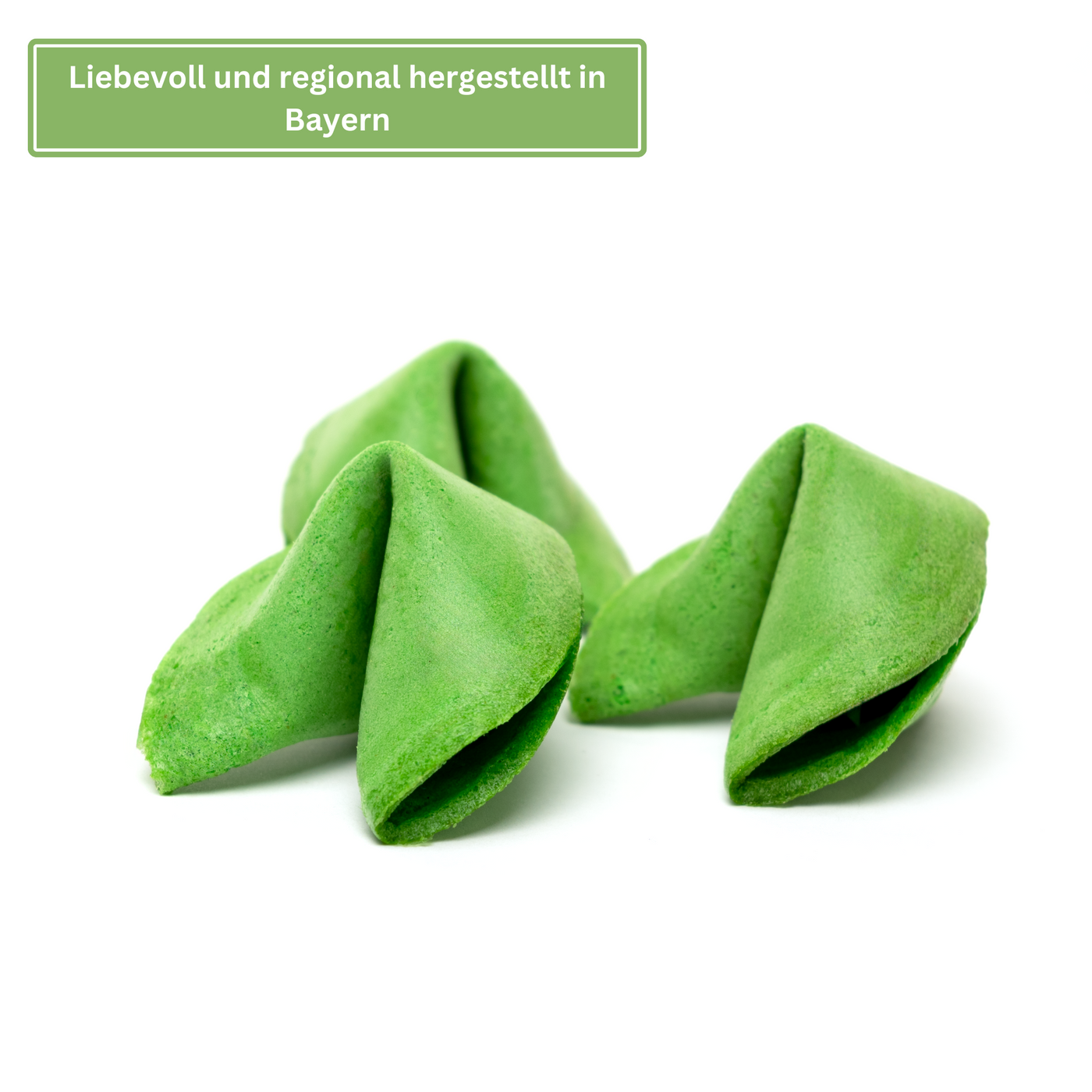 Glückskekse - St. Patrick's Day - Vanille