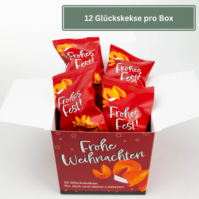 Weihnachts Glückskekse - Lebkuchen Geschmack