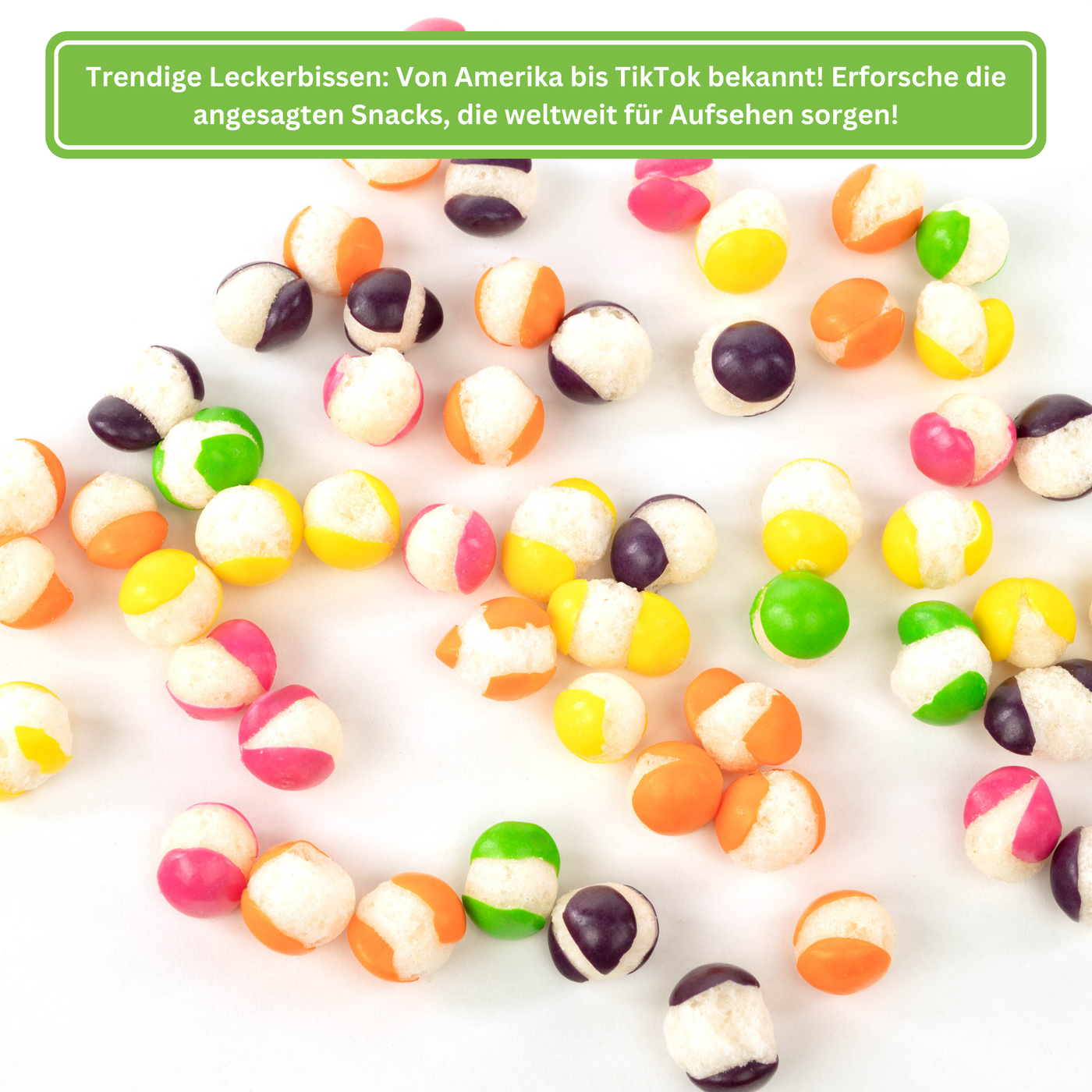 Freeze Dried Color Bites - Sour Bits - 100g