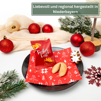 Glückskekse - Frohes Fest - Lebkuchen Geschmack