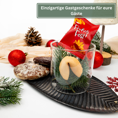 Glückskekse - Frohes Fest - Lebkuchen Geschmack