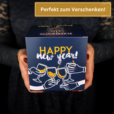 Silvester Glückskekse - Salted Caramel