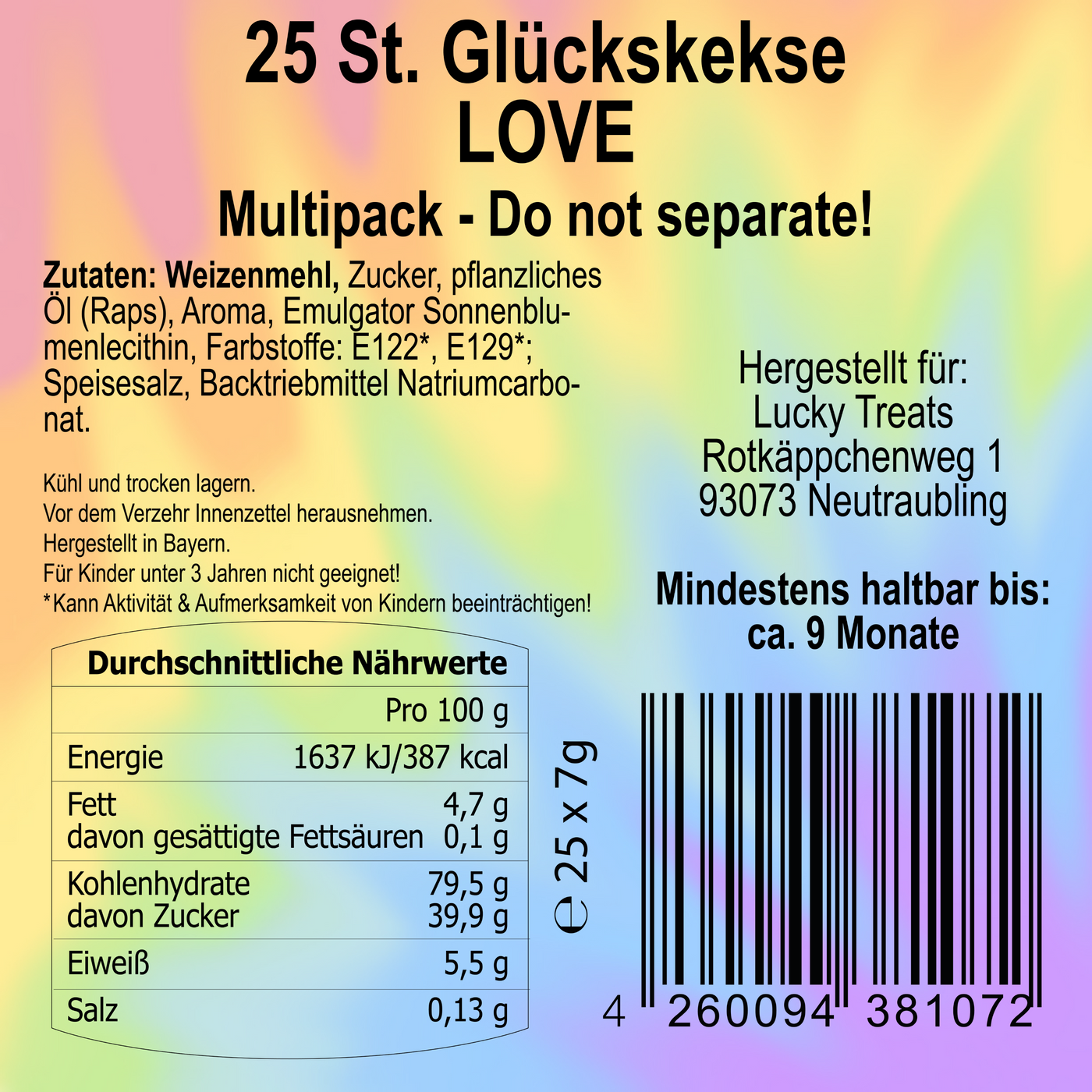 Glückskekse - LOVE
