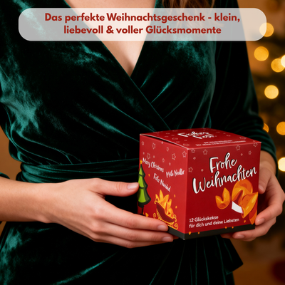 Weihnachts Glückskekse - Lebkuchen Geschmack